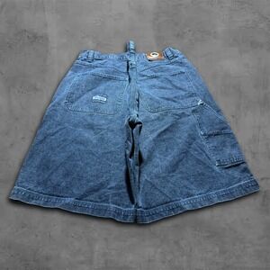 Y2K Baggy Wide Leg Blue Enyce Skater Shorts